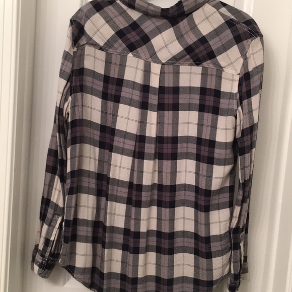 Garage blue, white, and grey flannel - Picture 2 of 2